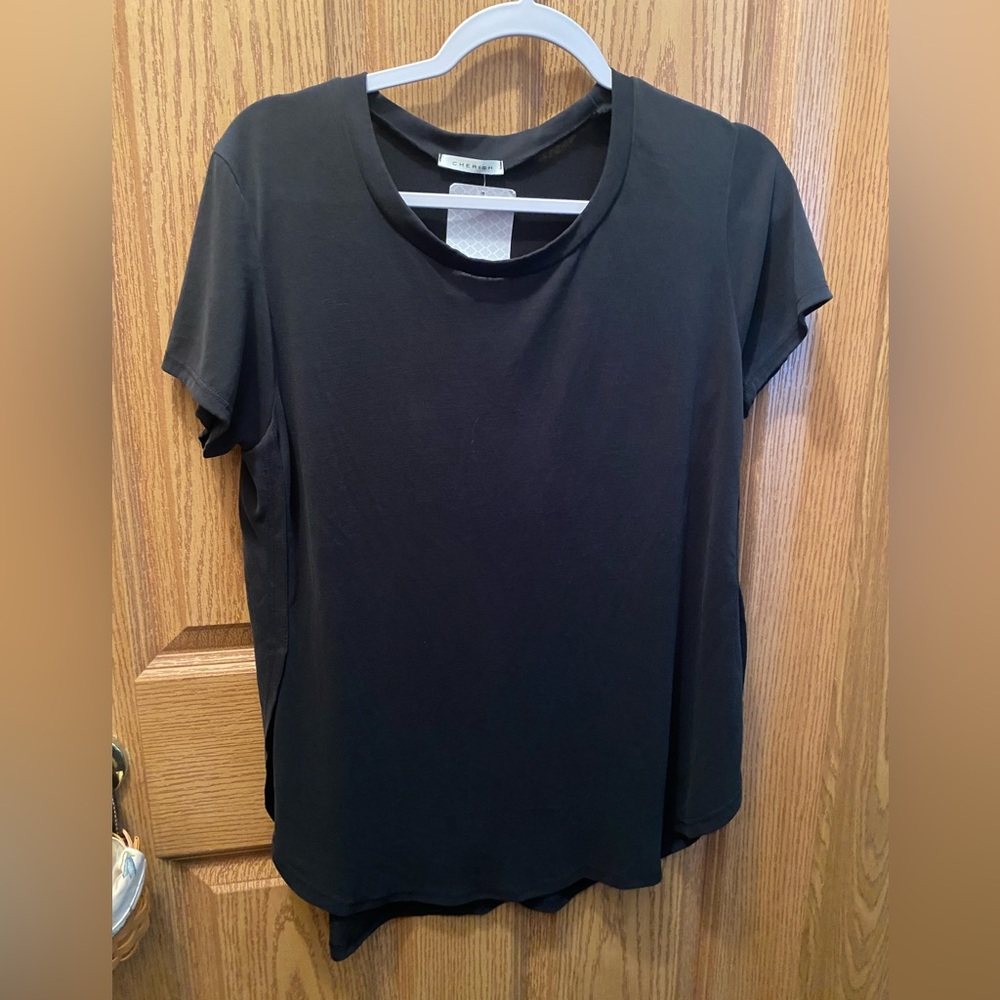 Cherish NWT Black Dressy Top